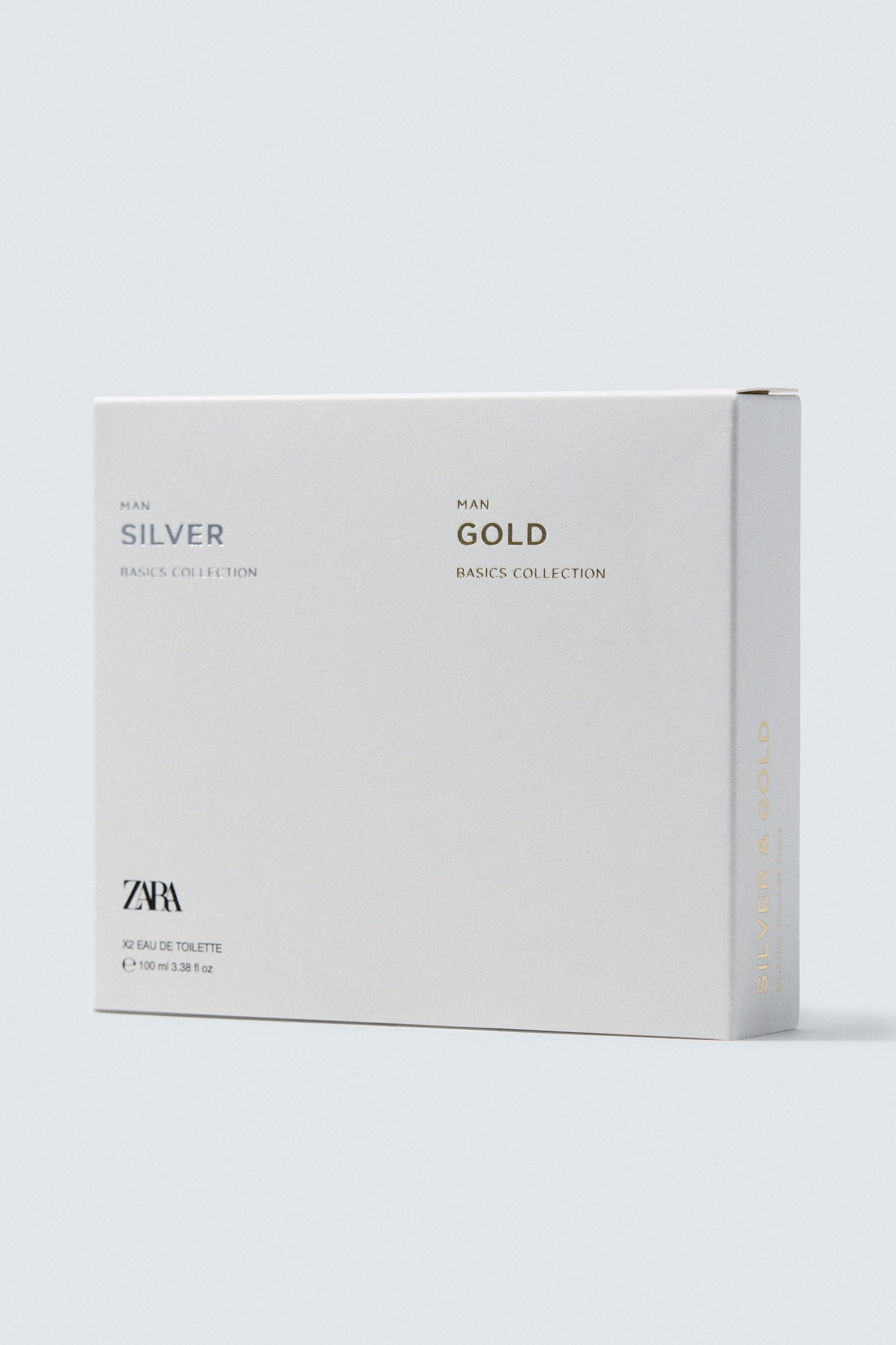 MAN SILVER + MAN GOLD EDT 2 X 100 ML (3.4 FL. OZ)